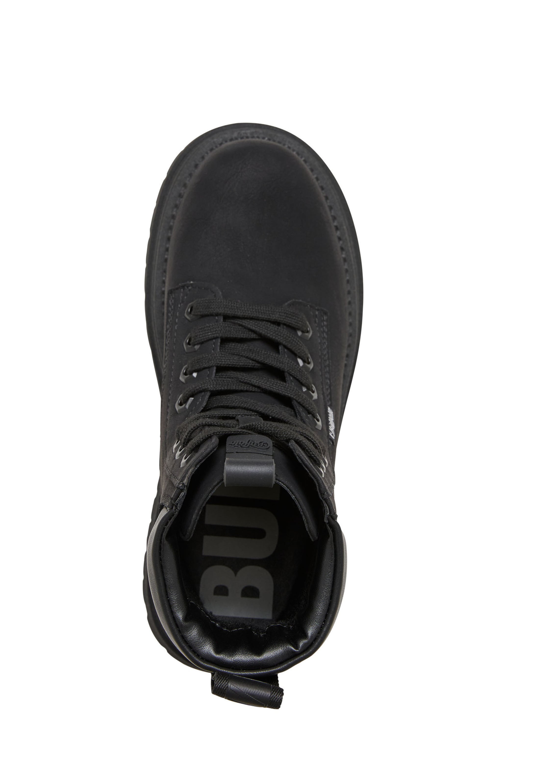 BUFFALO Schnürstiefelette 'Lennox' in Schwarz