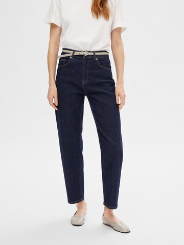 Tapered Jeans 'Dagmar' di SELECTED FEMME in blu: frontale