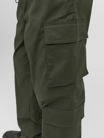 Regular Pantalon cargo 'Bill Virgo' JACK & JONES en gris