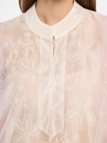 Ana Alcazar Blouse 'Doremia' in Wit