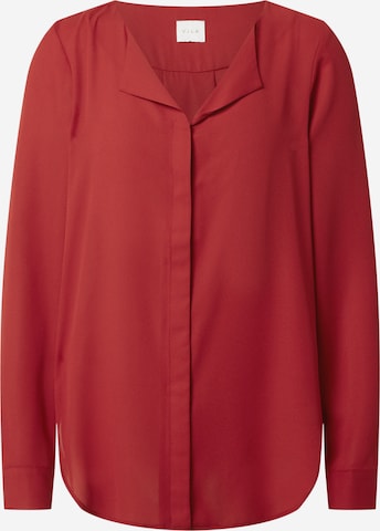 VILA Blouse in Rood: voorkant