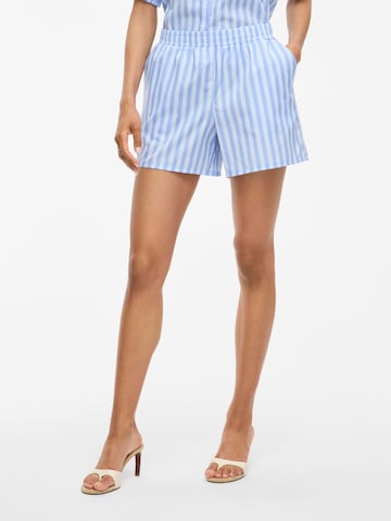 Regular Pantalon 'VIAstana' VILA en bleu : devant