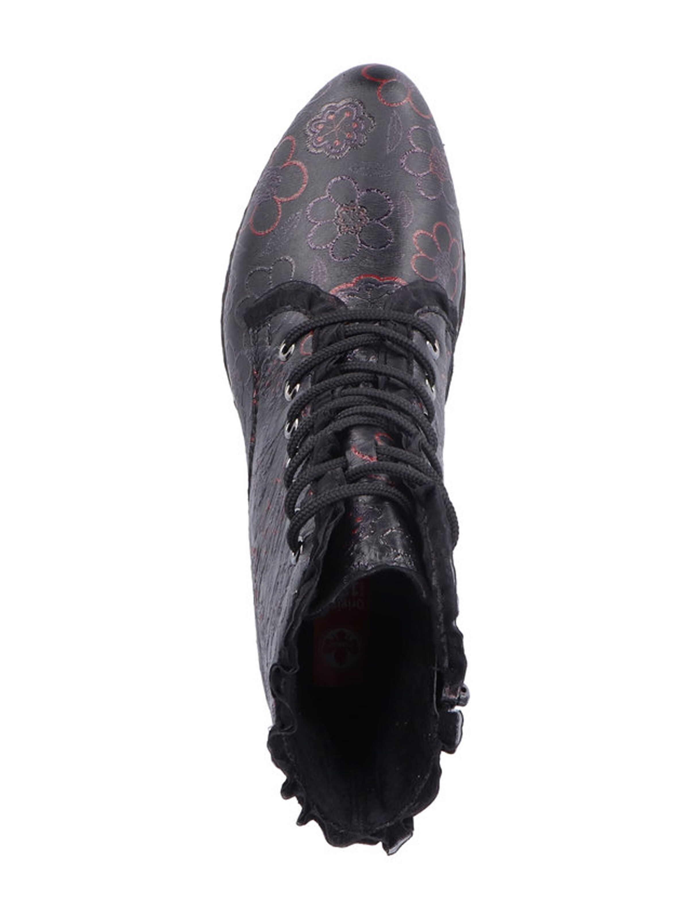 Rieker Schnürstiefelette in Schwarz