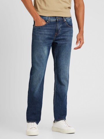 7 for all mankind Regular Jeans 'Threadlike' in Blue: front