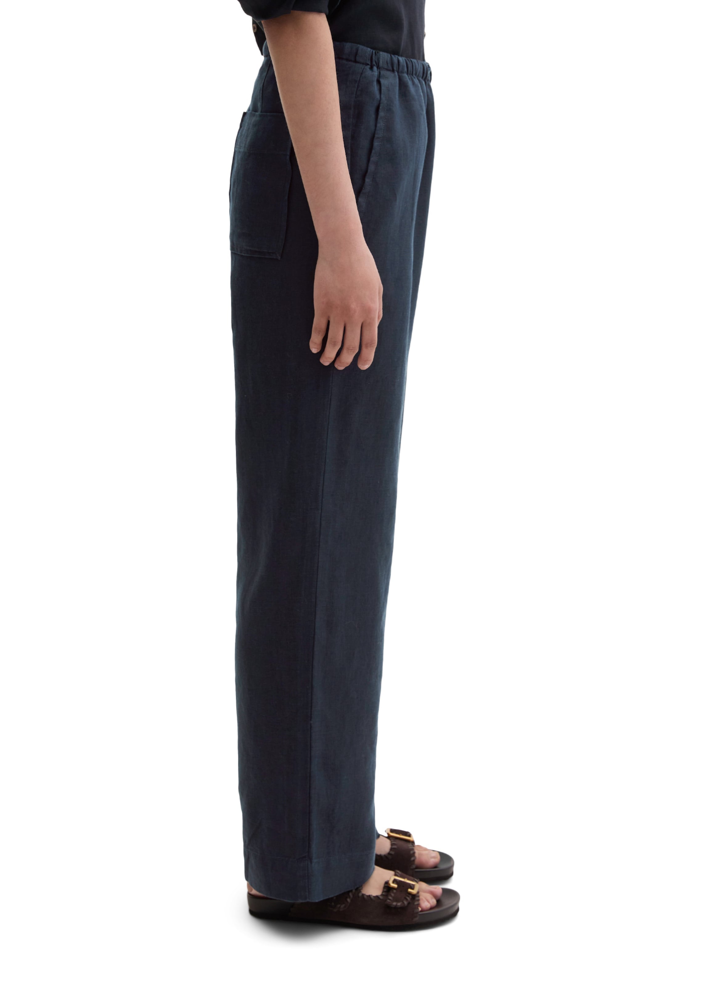 Marc O'Polo Loose fit Trousers in Blue