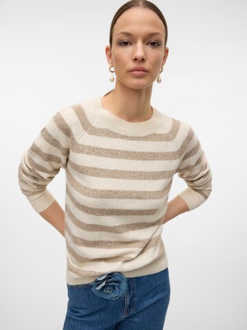 VERO MODA Sveter 'VMDOFFY' - Béžová