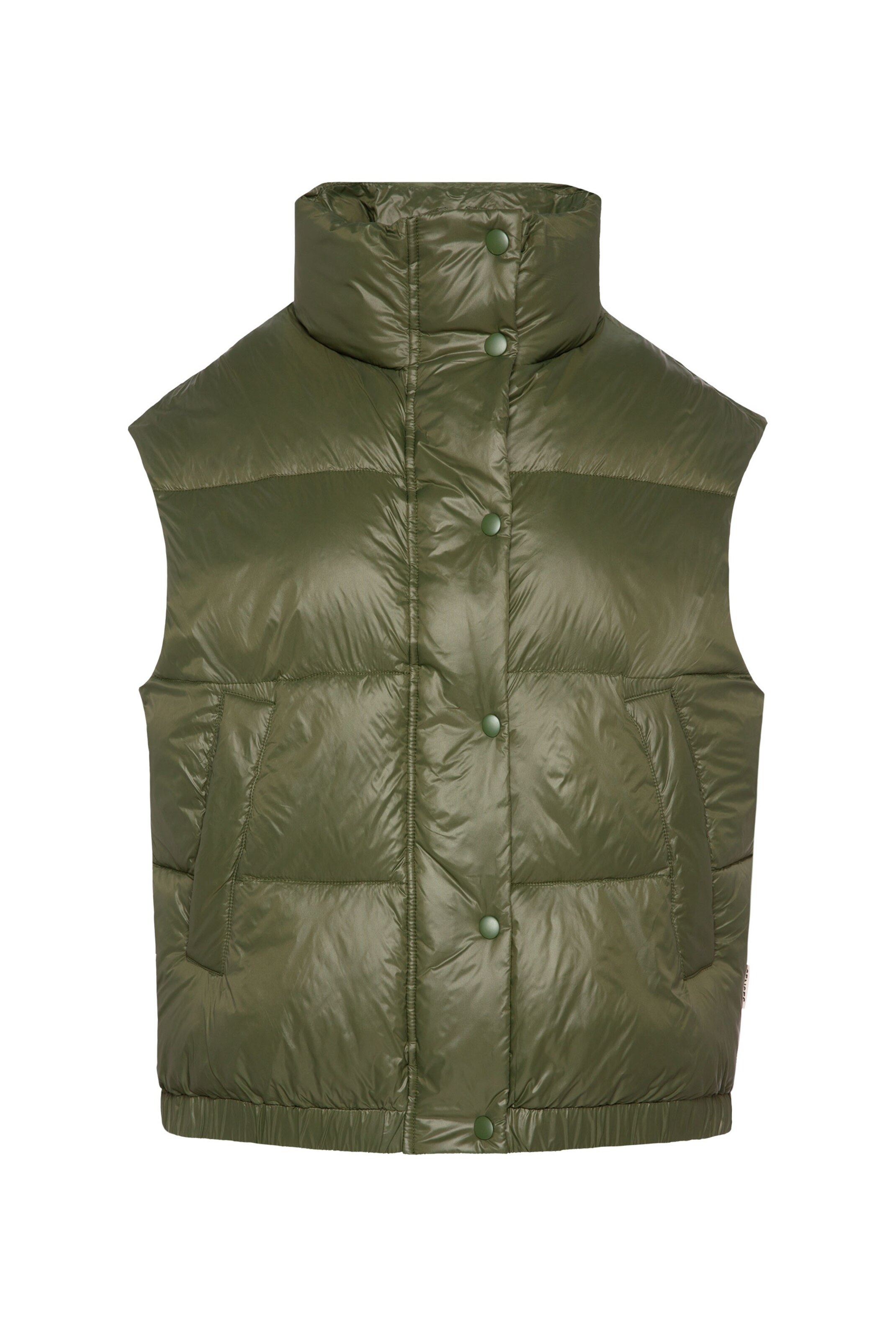 SENSES.THE LABEL Vest in Green: front