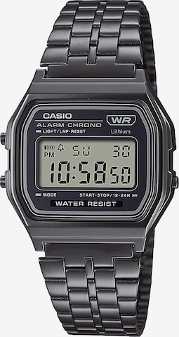 CASIO VINTAGE Digital Watch in Silver: front
