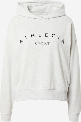 Athlecia Athletic Sweatshirt 'Brave' in Grey: front