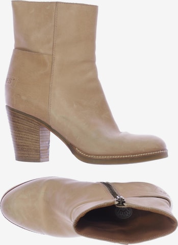 SHABBIES AMSTERDAM Dress Boots in 38 in Beige: front
