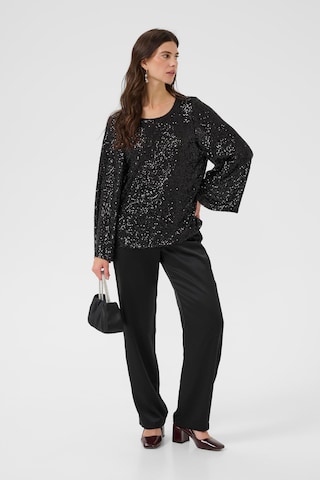 Cream Blouse in Black