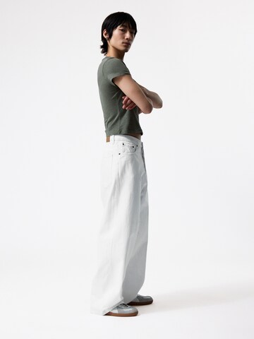 WEEKDAY Baggy Jeans 'Astro' in Weiß