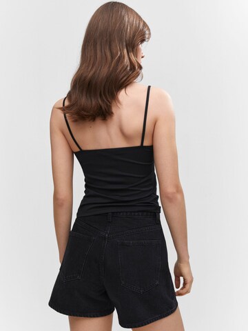 MANGO Top 'MATE' in Schwarz