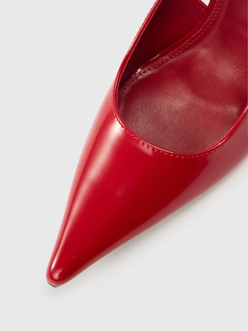 STEVE MADDEN Czółenka z wyciętą piętą 'Reyes' w kolorze czerwony