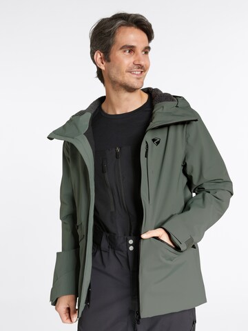 ZIENER Athletic Jacket 'TAHAN' in Green: front