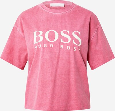 Marškinėliai 'Evina' iš BOSS Casual , spalva - šviesiai rožinė / balta, Prekių apžvalga