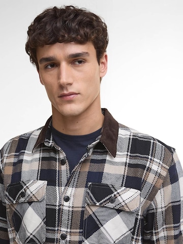 Barbour Knit Cardigan 'Grasmoor' in Blue