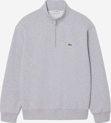 Felpa di LACOSTE in grigio: frontale