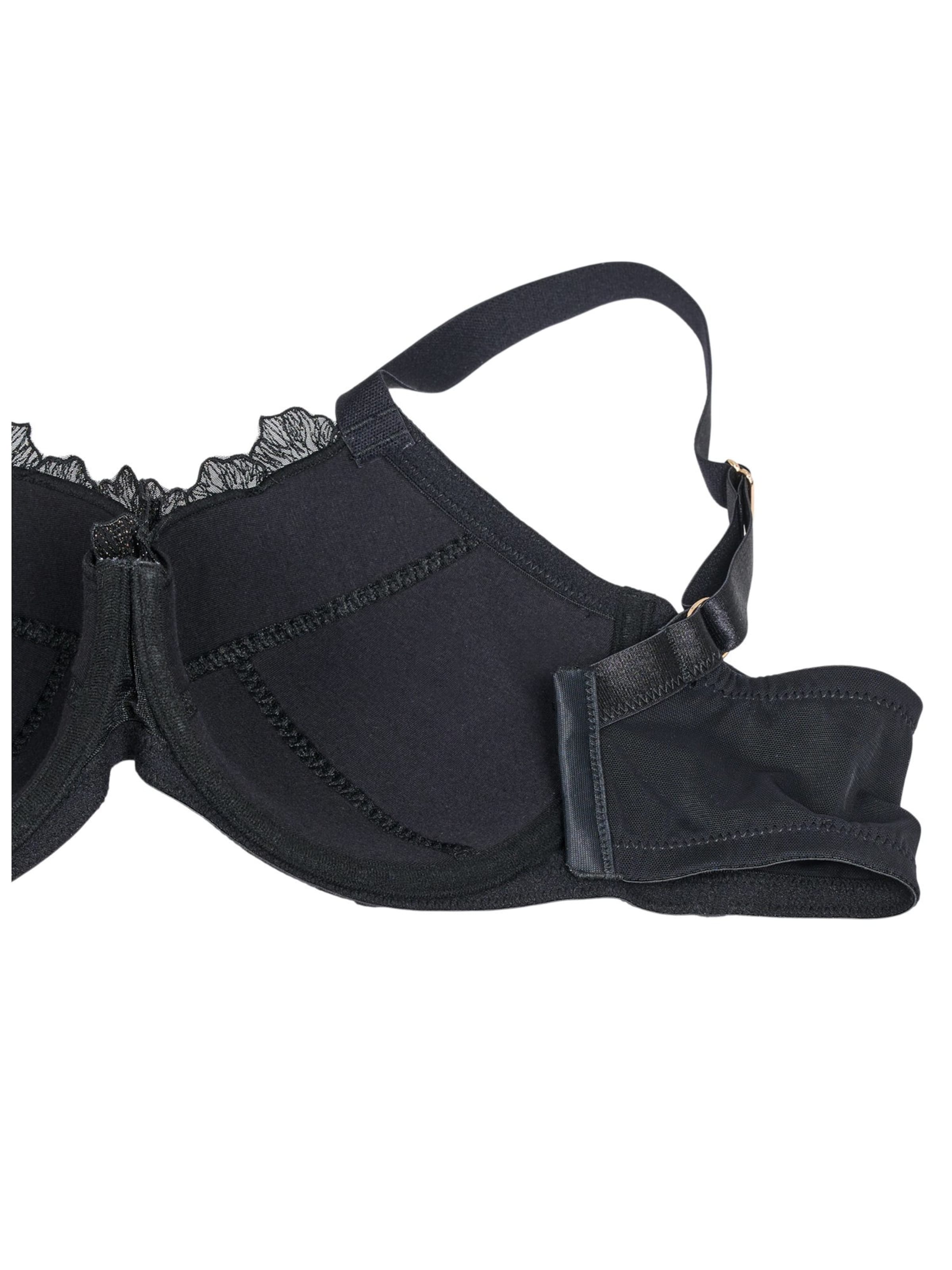 Sutien de tricou Sutien 'Lisla' de la Devoted by Zizzi pe negru