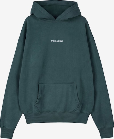 Pegador Sweater majica 'Clarita' veličine S u kraljevski zelena / bijela, Pregled proizvoda