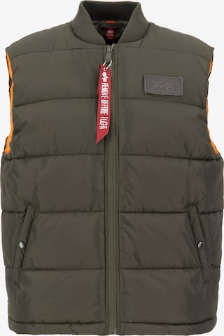 ALPHA INDUSTRIES Vest i grøn: forside