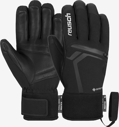 REUSCH Fingerhandschuhe 'Down Spirit GORE-TEX SC' in schwarz / silber, Produktansicht