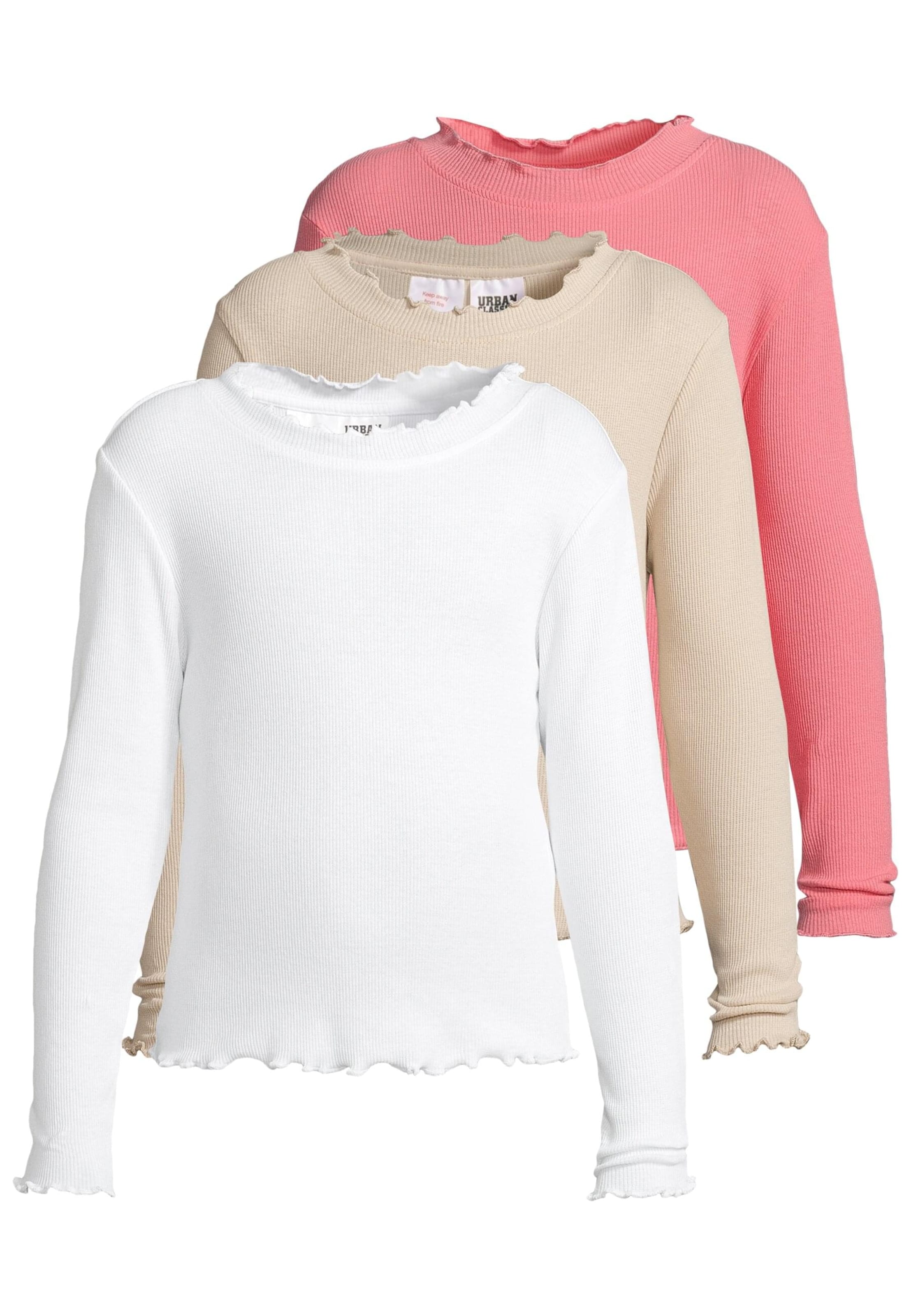 T-Shirt Urban Classics en beige : devant