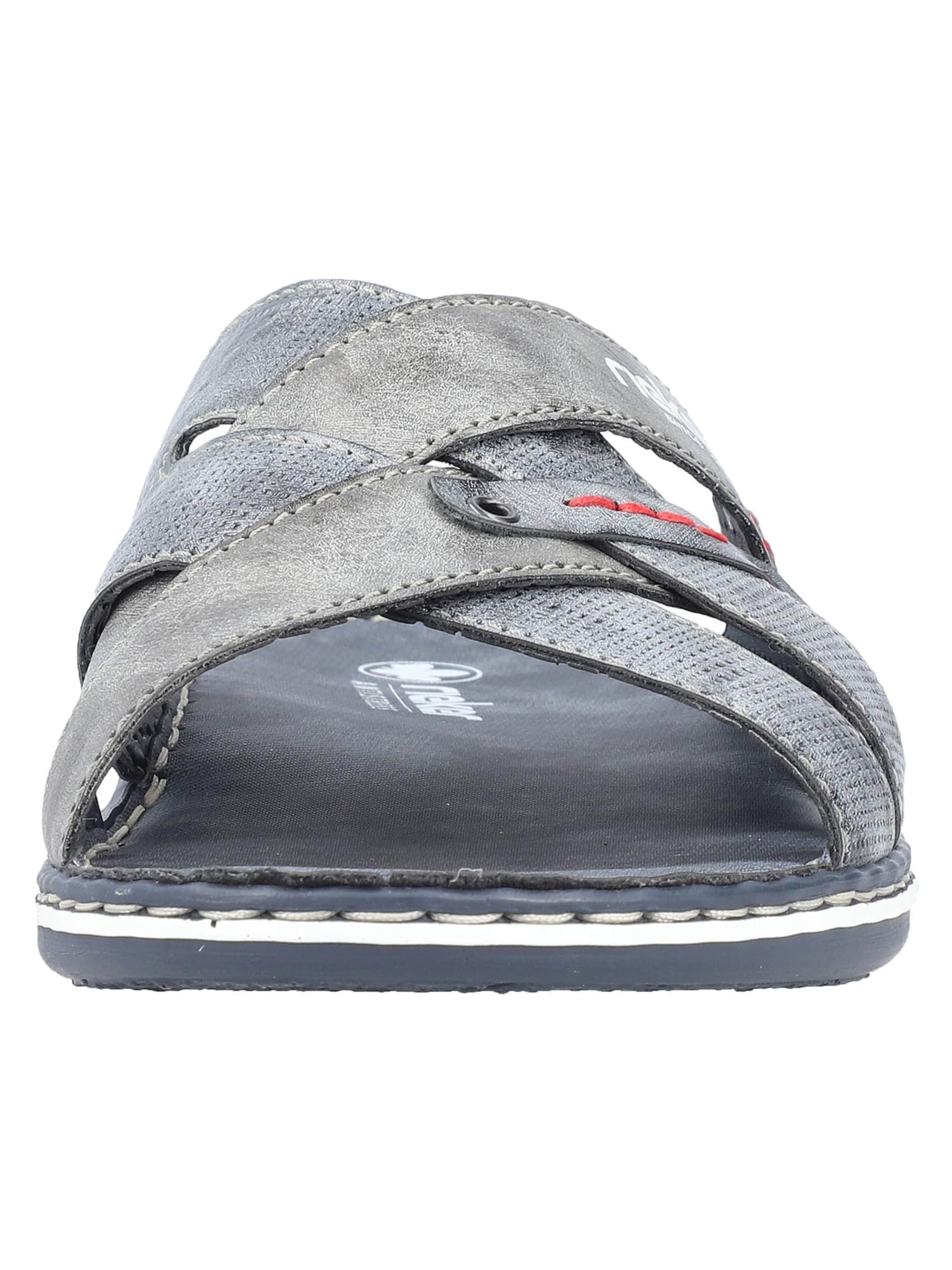Rieker Mule 'Comfort' in Blue