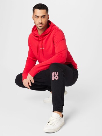 Regular fit Felpa di ARMANI EXCHANGE in rosso