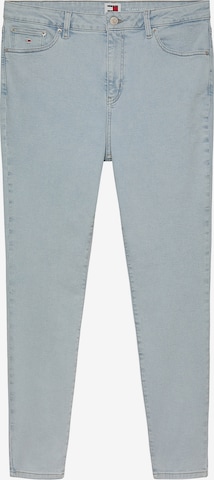 Tommy Jeans Curve Skinny Jeans in Blue: front