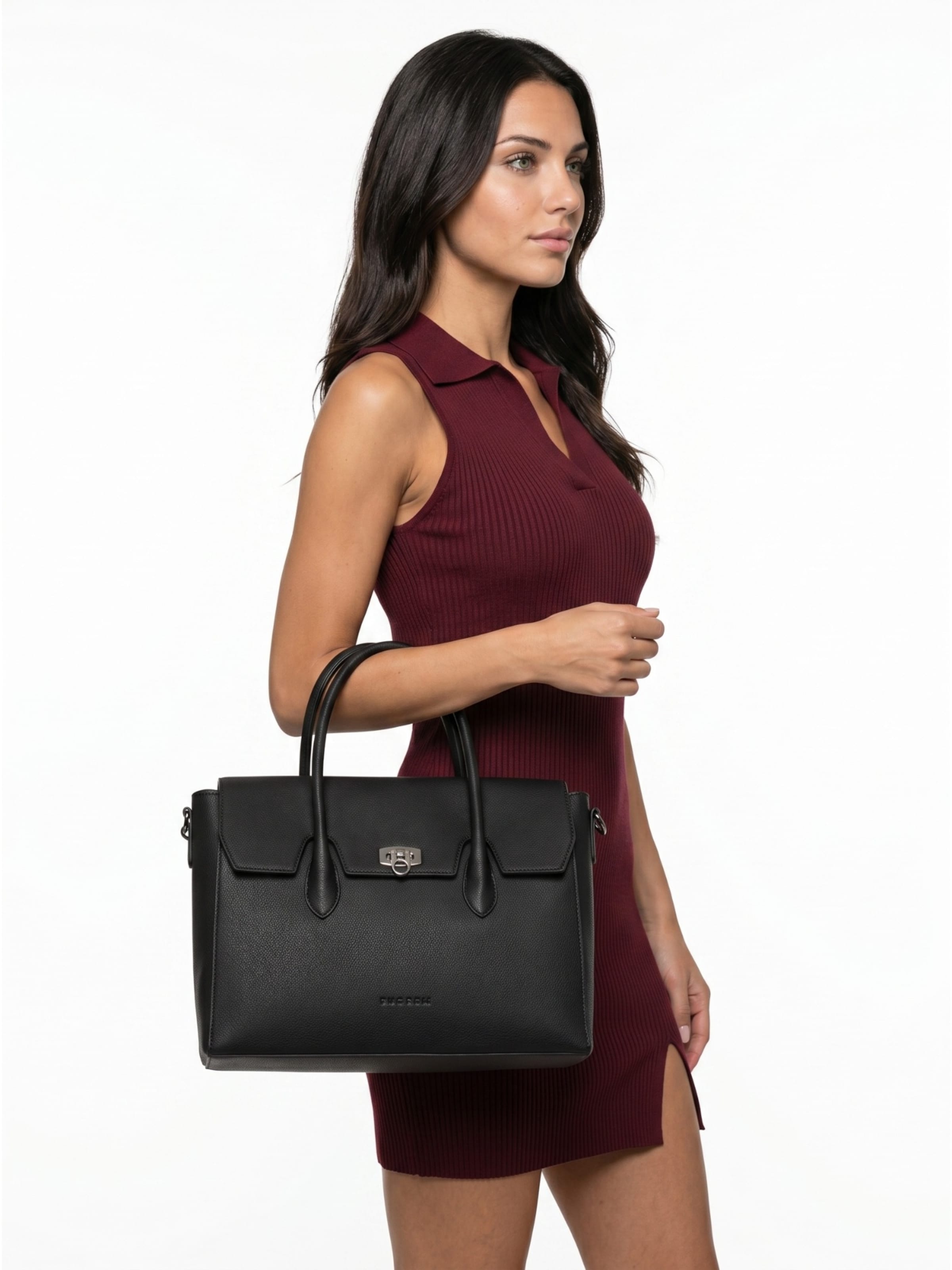 bugatti Handbag 'IRIA' in Black: front