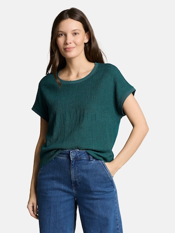 T-shirt TOM TAILOR en vert : devant