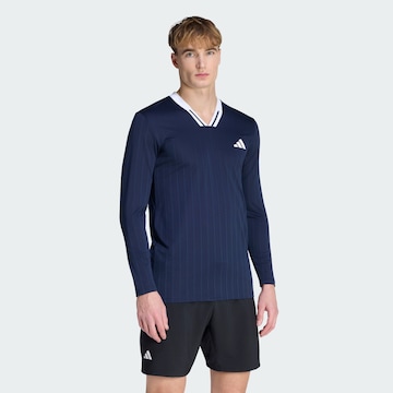 ADIDAS PERFORMANCE - Camiseta funcional en azul: frente