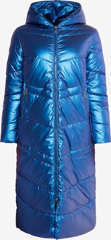 MYMO Wintermantel 'Biany' in Blauw: voorkant