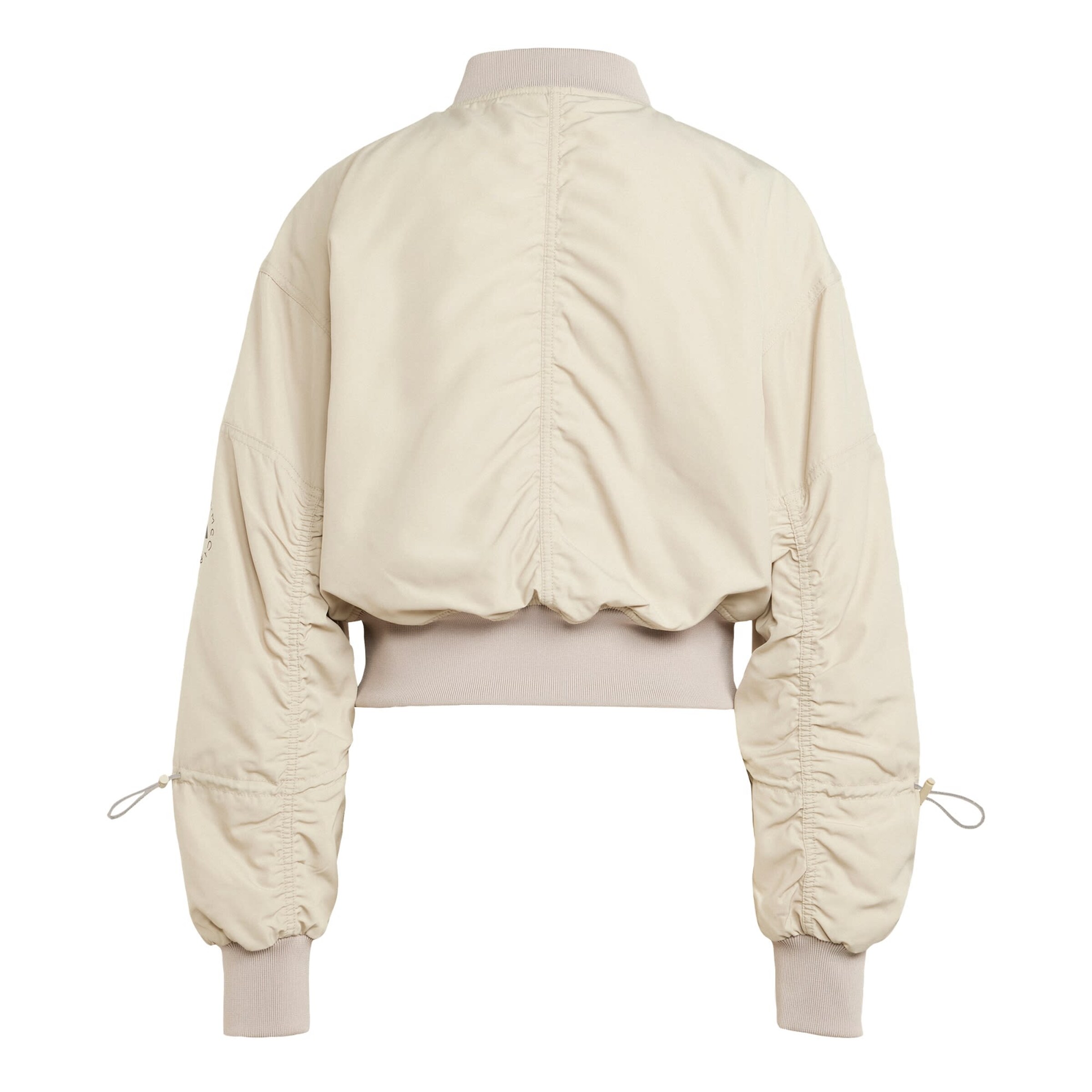 ADIDAS BY STELLA MCCARTNEY Kurtka sportowa 'TrueNature Woven Bomber Cropped' w kolorze beżowy