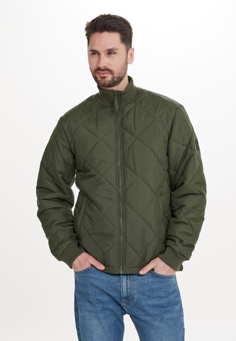 Weather Report Athletic Jacket 'Chipper' in Green: front