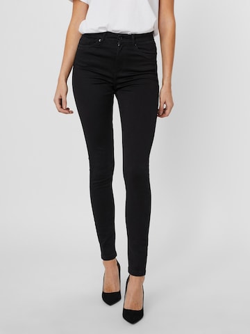 VERO MODA Skinny Jeansy 'SOPHIA' w kolorze czarny: przód