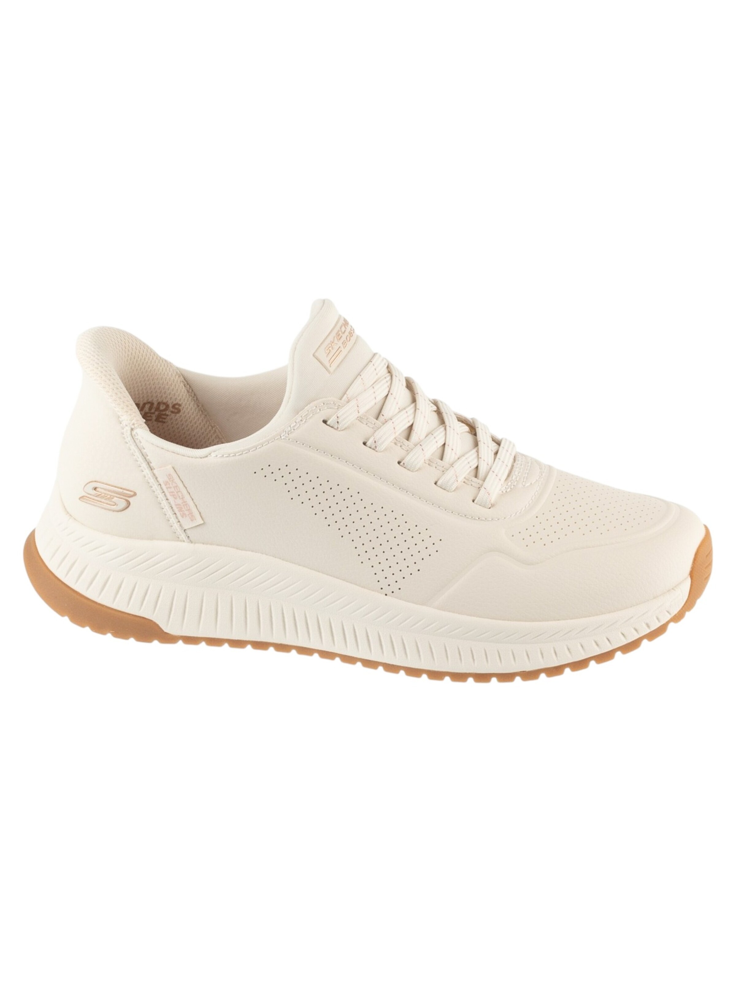 SKECHERS Sneaker low 'Skechers Slip-Ins: Bobs Squad 4 - Key Look'‌‌‌‌‌‌ in Weiß: Vorderseite