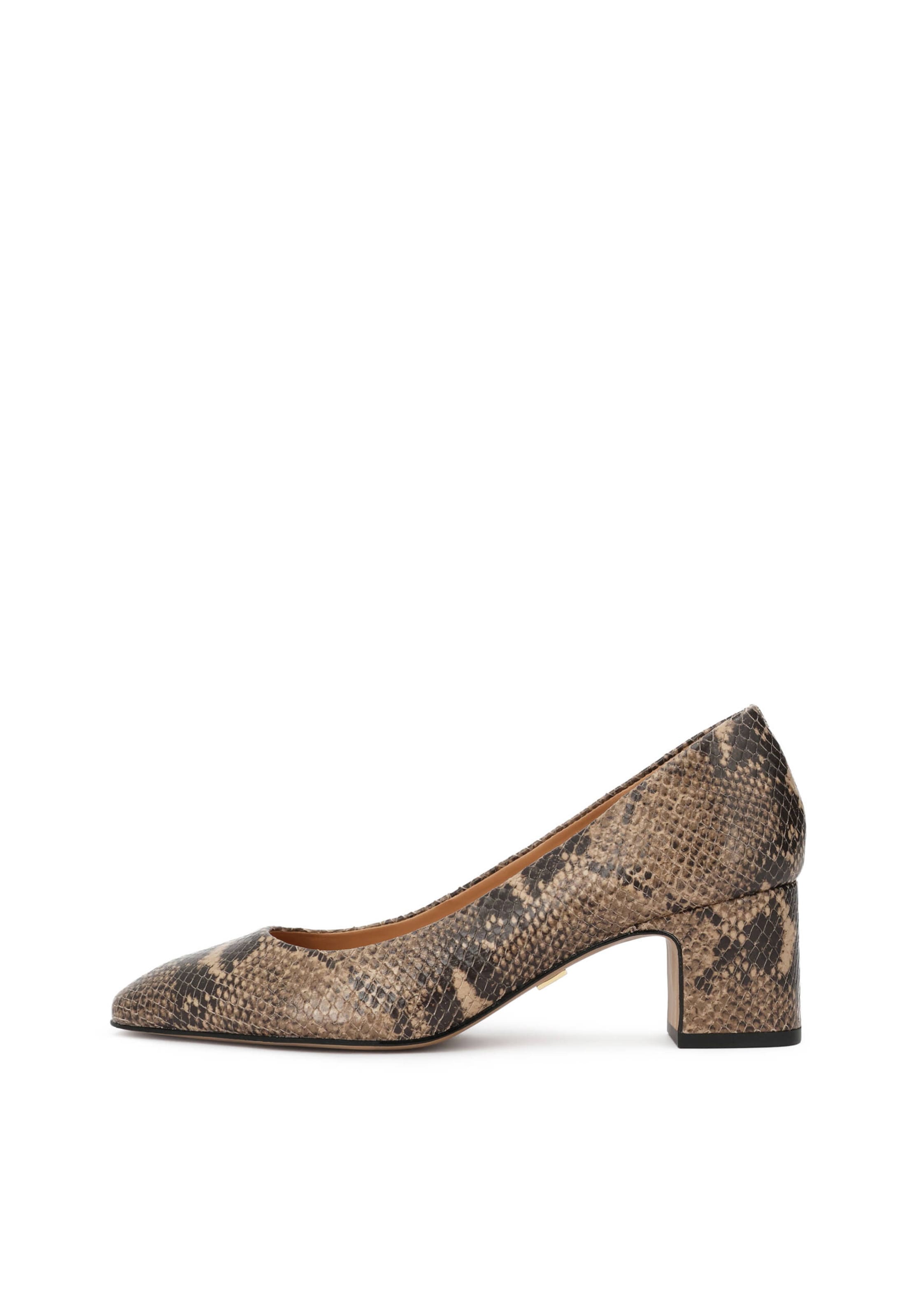 Escarpins Kazar en beige : devant