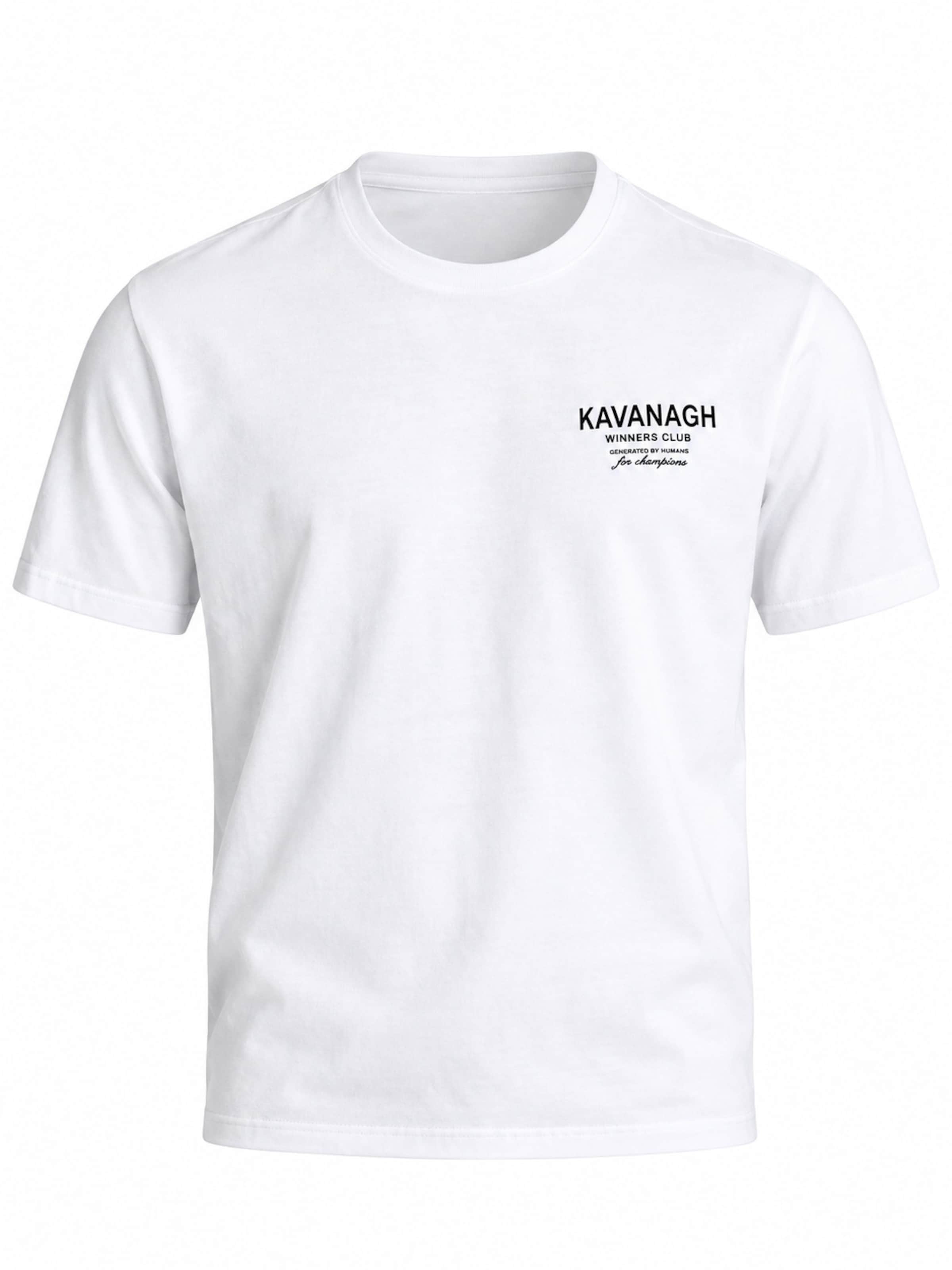 Gianni Kavanagh T-Shirt in Weiß: Vorderseite