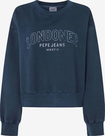 Pepe Jeans - Sudadera en azul: frente