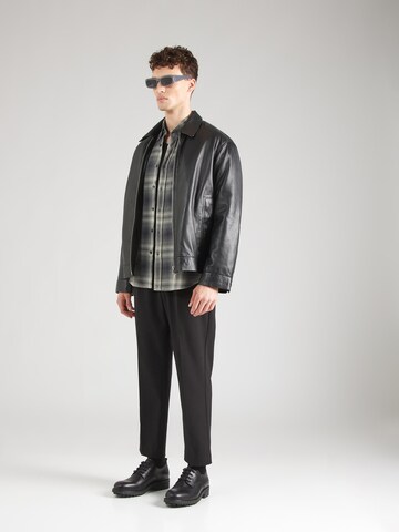 BOSS Regular Fit Hemd 'Rickert' in Grau