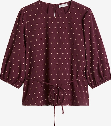 Marc O'Polo DENIM Blouse in Red: front