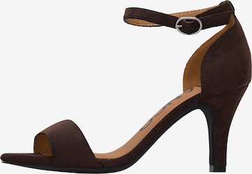 Bianco Sandały 'ADORE' w kolorze brązowy: przód