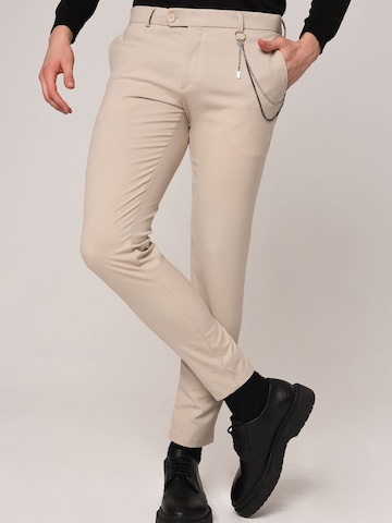 Antioch Slim fit Trousers 'Walter' in Beige: front