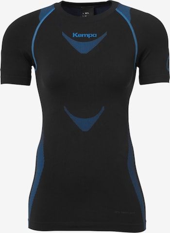 KEMPATehnička sportska majica - crna boja: prednji dio