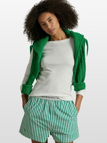 Polo Ralph Lauren - Pijama de pantalón corto ' Boxer ' en verde