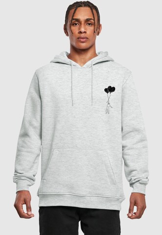 Felpa 'Love In The Air' di Merchcode in grigio: frontale