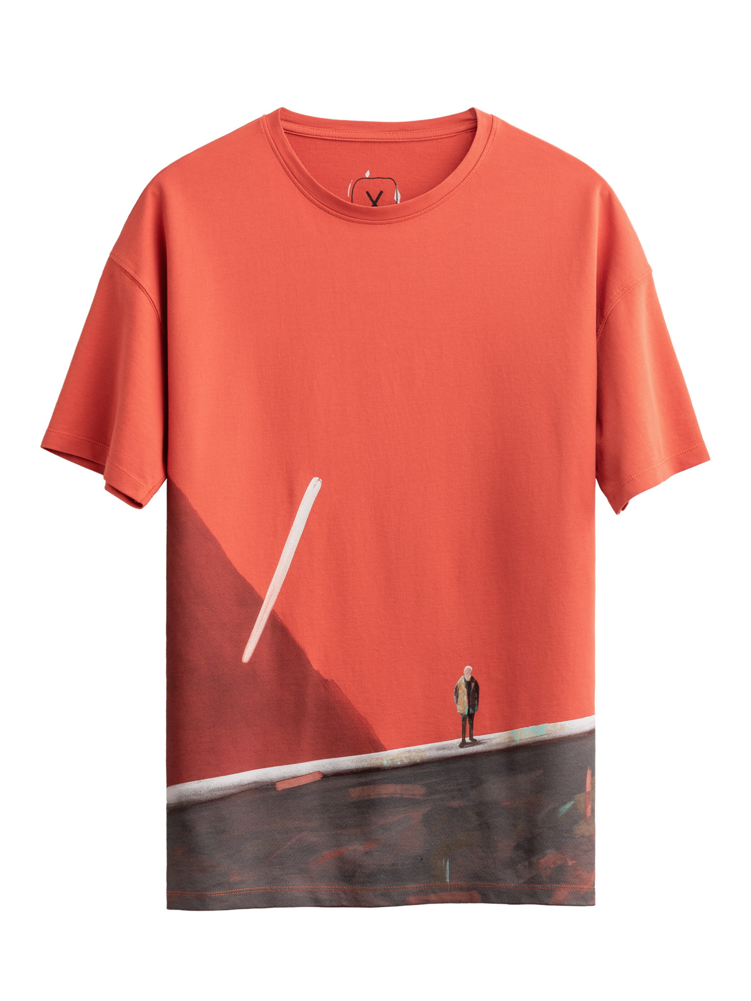Kaft Shirt in Orange: front