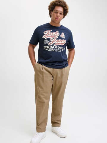 JACK & JONES Wide leg Chino trousers in Brown